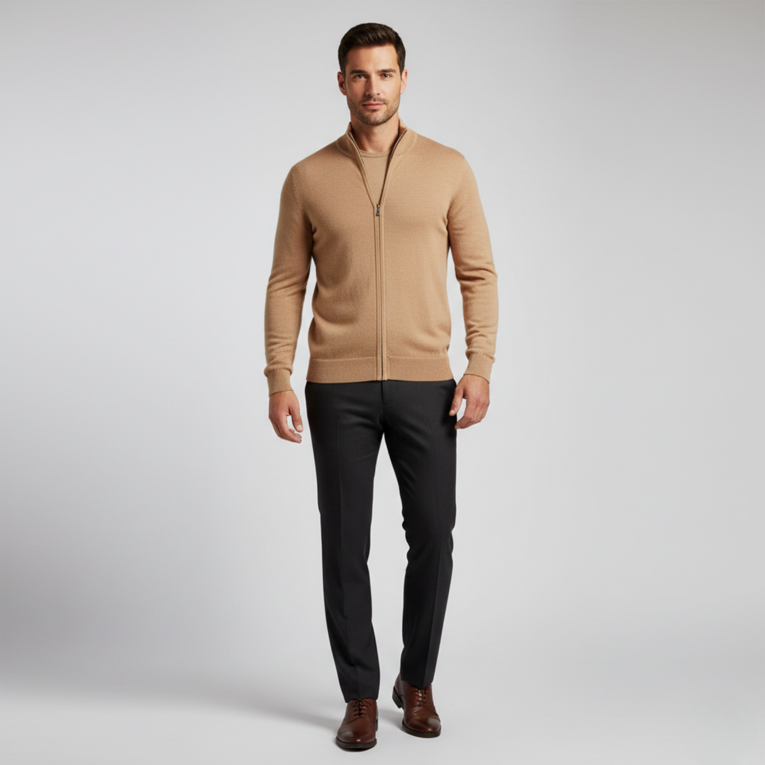 Clément - Pull à zip central