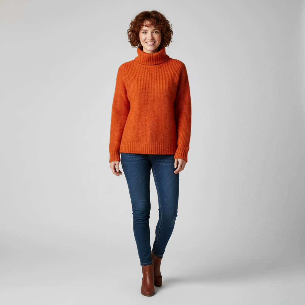 Maëlle - Pull à col roulé