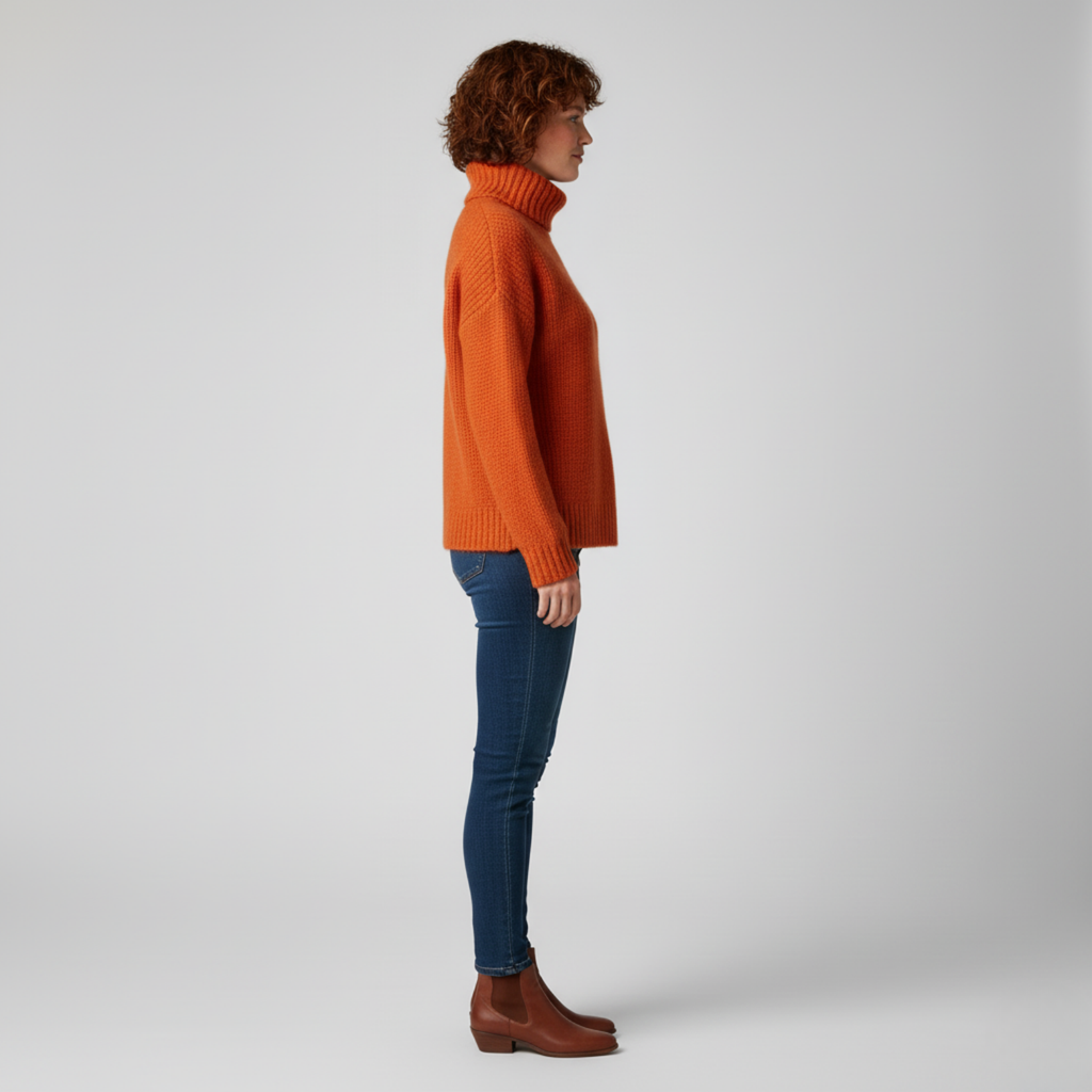 Maëlle - Pull à col roulé