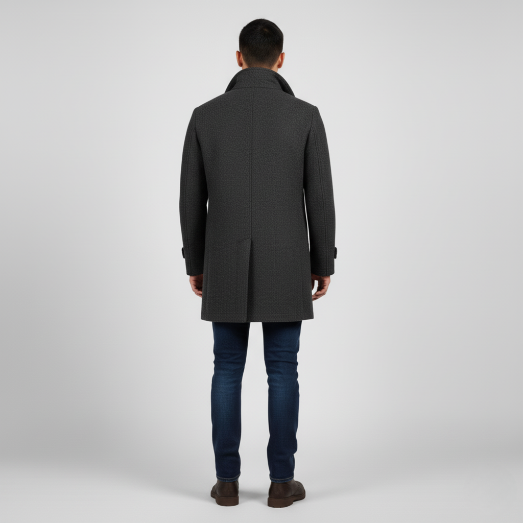 Gaspard - Manteau d’hiver à col classique