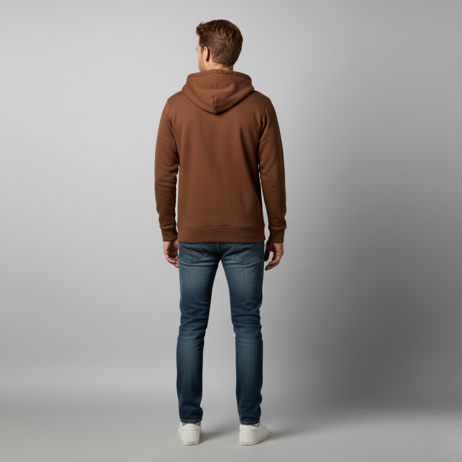 Maxence - Sweat à capuche avec laçage